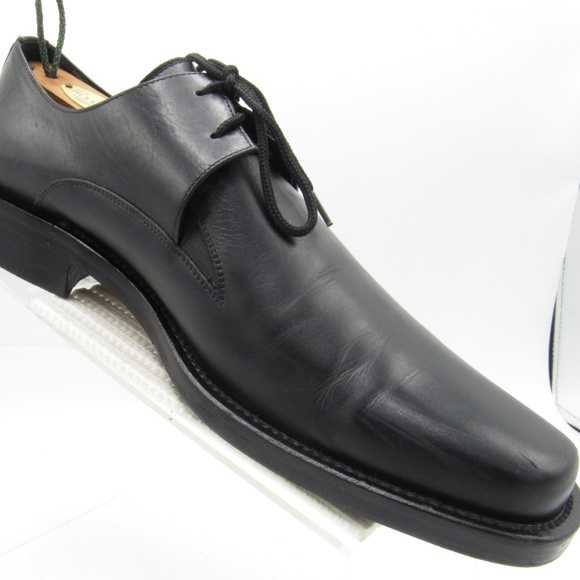 Magnanni Size 9.5 Black Dress Oxfords Mens C3A B22